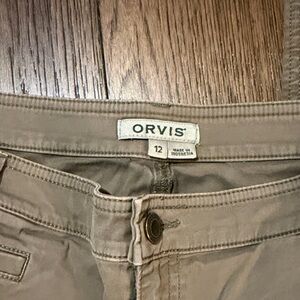 Orvis Tan Casual Trousers Size 12